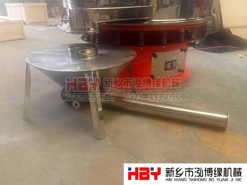 山东泰安1200型筛粉机已经发货，请孔经理耐心等待