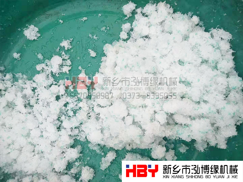 我们为广东客户寄过来的物料进行水处理试机
